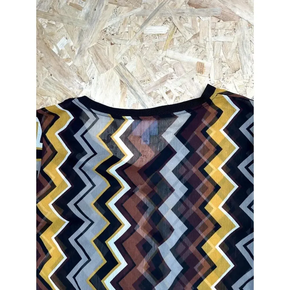 Missoni for Target 20th Anniversary Chevron Knit V-Neck Sweater Mens